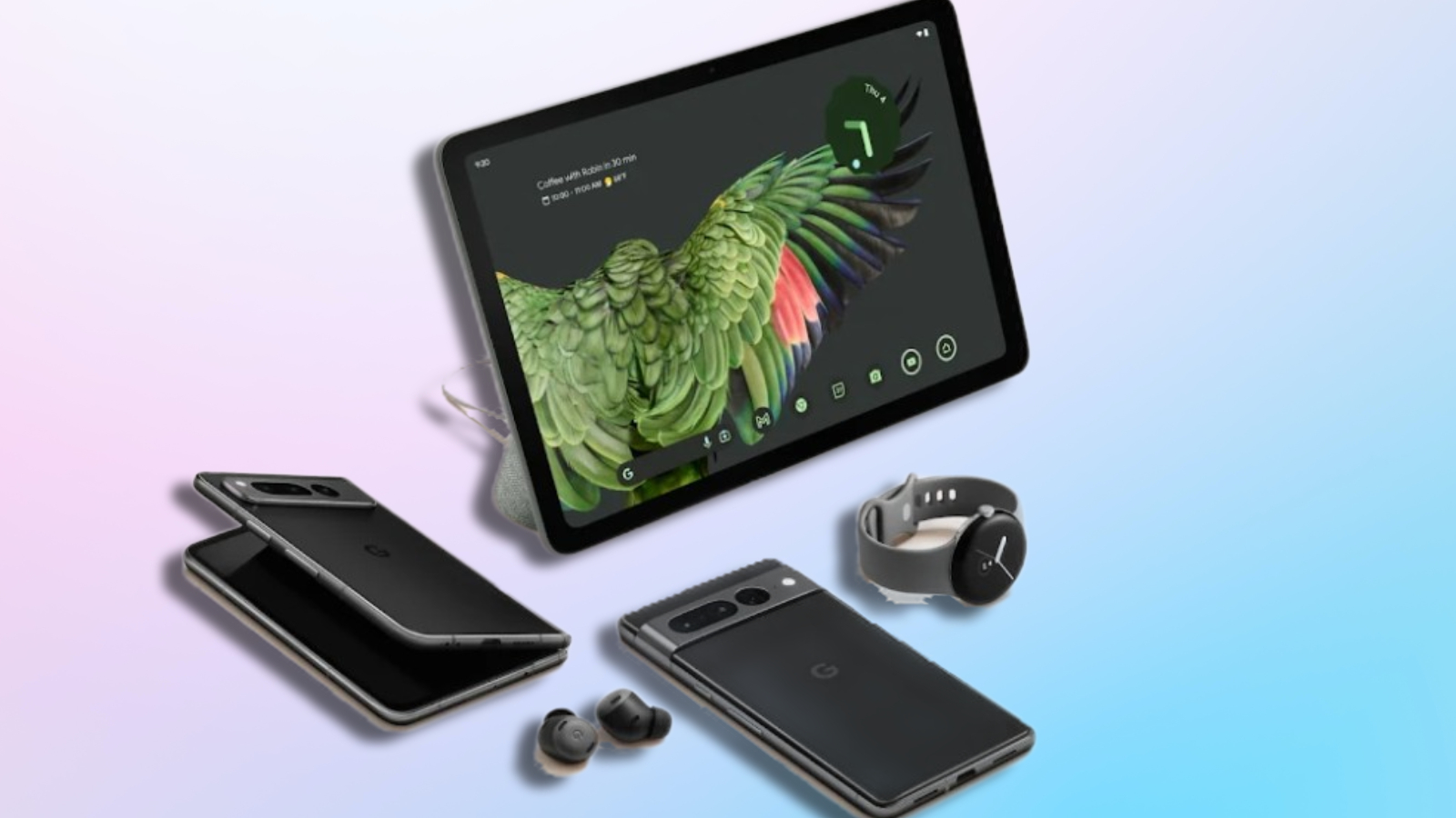 PIxel 7a, Fold and Tablet announced at Google I/O 2023 – Egaxo