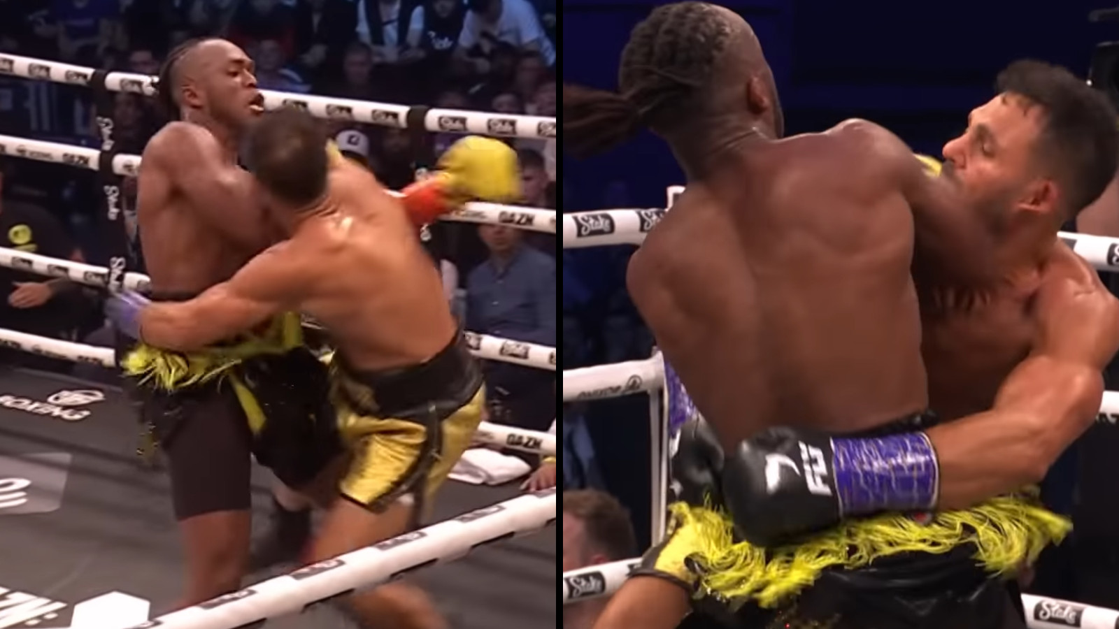 KSI responds to Joe Fournier’s accusations of him “cheating” with elbow ...