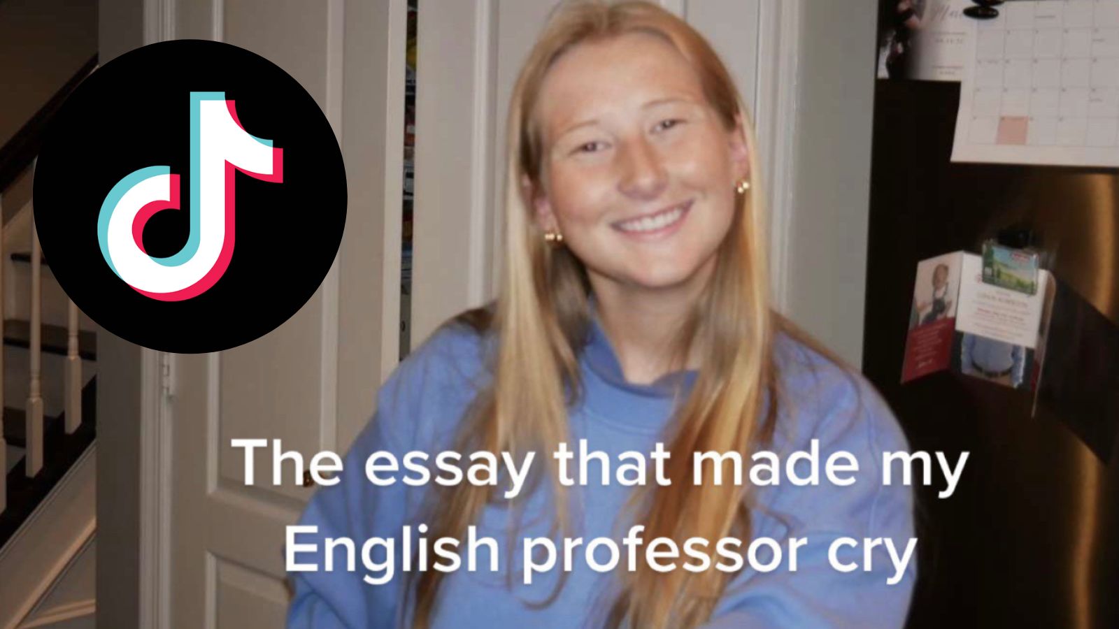what is the essay that made the teacher cry