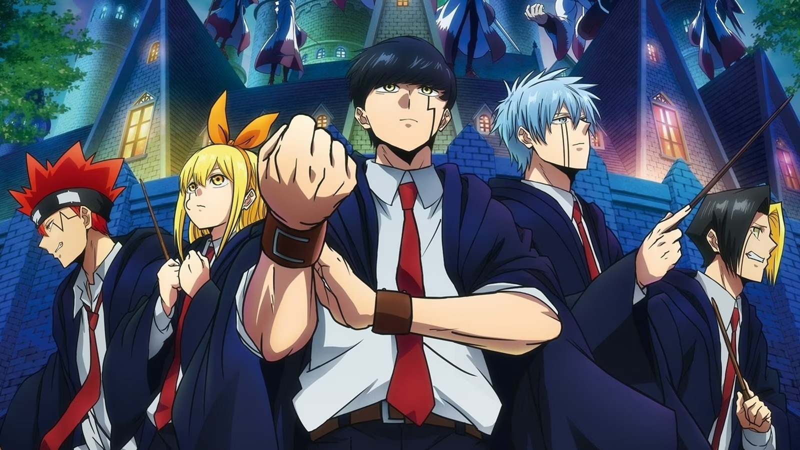 Anime VS Manga | Mashle : Magic and Muscles Episode 1 - YouTube