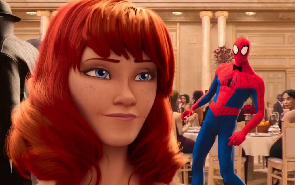 Mary Jane trong bộ phim Spider-Verse đầu tiên