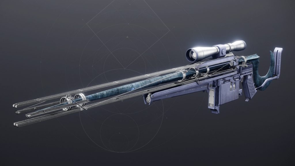 Destiny 2のクラウドストライクエキゾチックな狙撃ライフル。