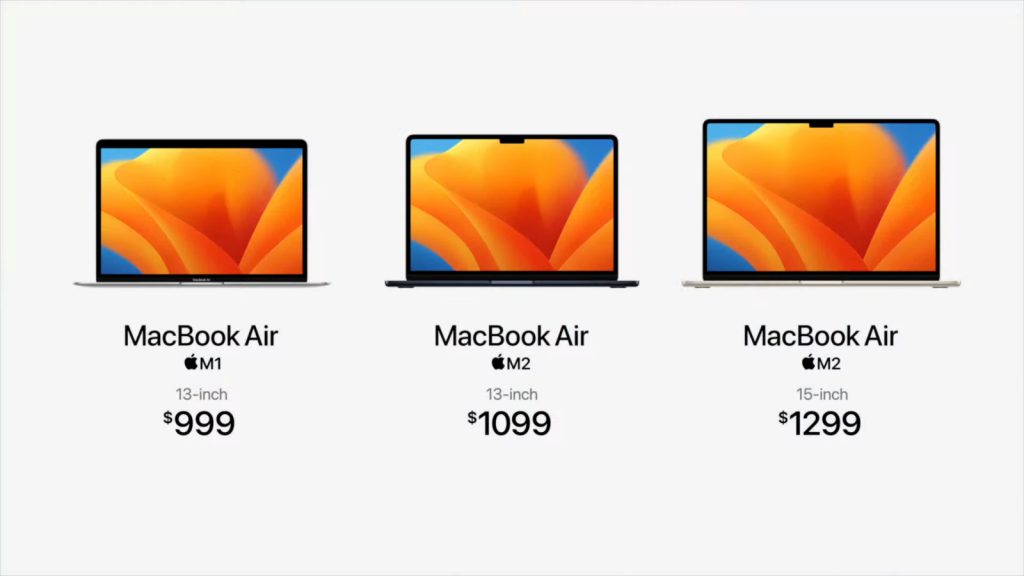 MacBook價格具有新的15英寸