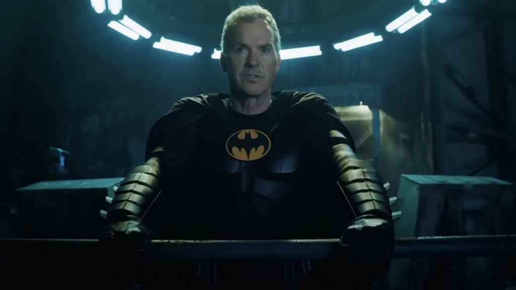 Michael Keaton sebagai Batman di Flash