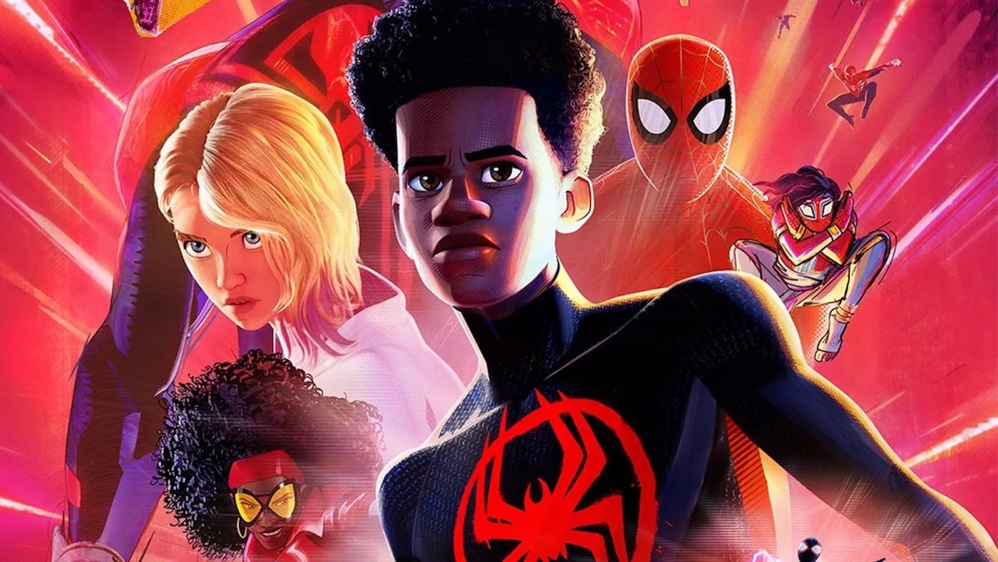Gwen và Miles in the Spider-Man: Bên kia Spider-Vers