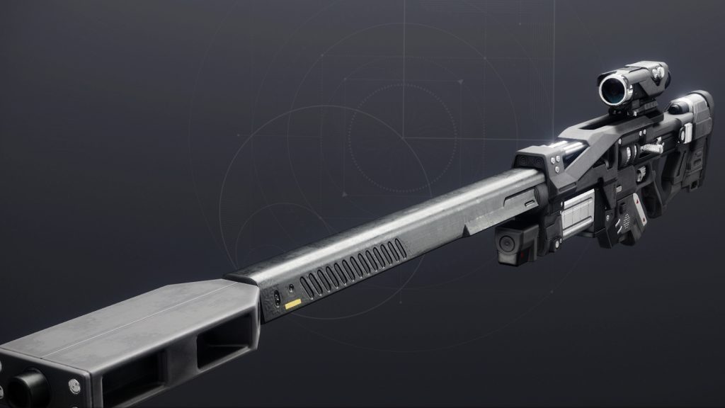 Senapan sniper legendaris sing mercurial saka Destiny 2
