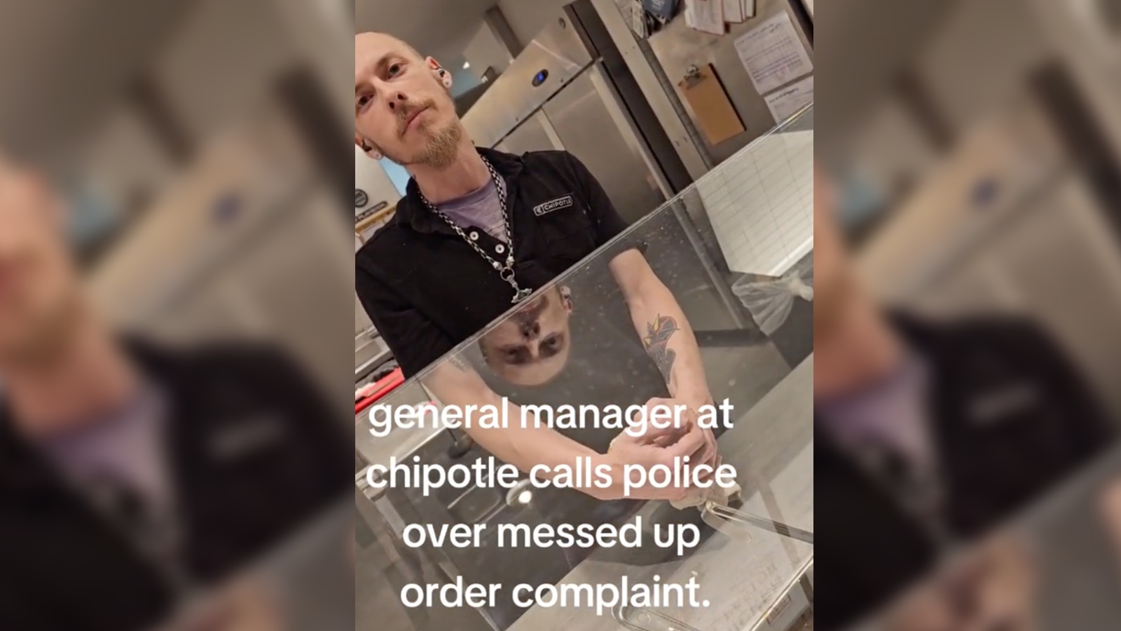 Chipotle manager reportedly fired after TikTok of calling the police