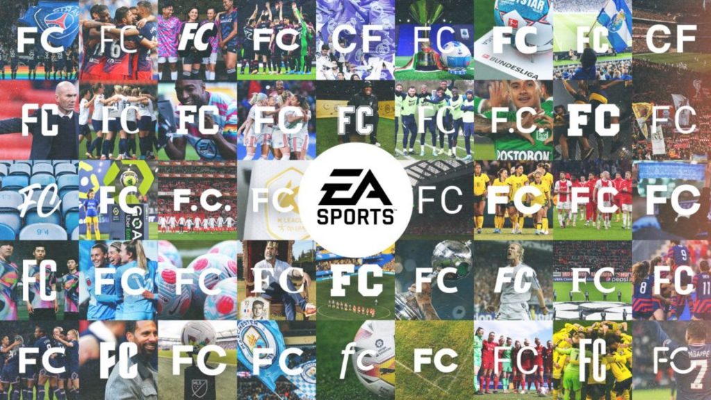 EA Sports FC Art Logos，FIFA的替代品。