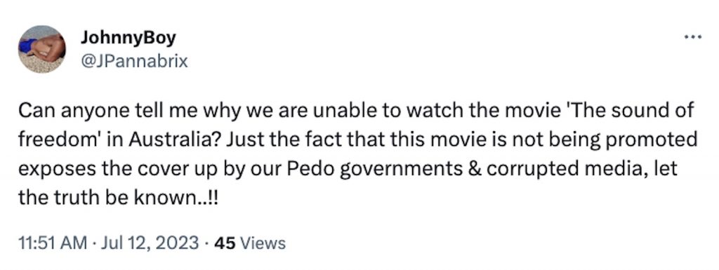 Is the Sound of Freedom Being Neglected in its Promotion?