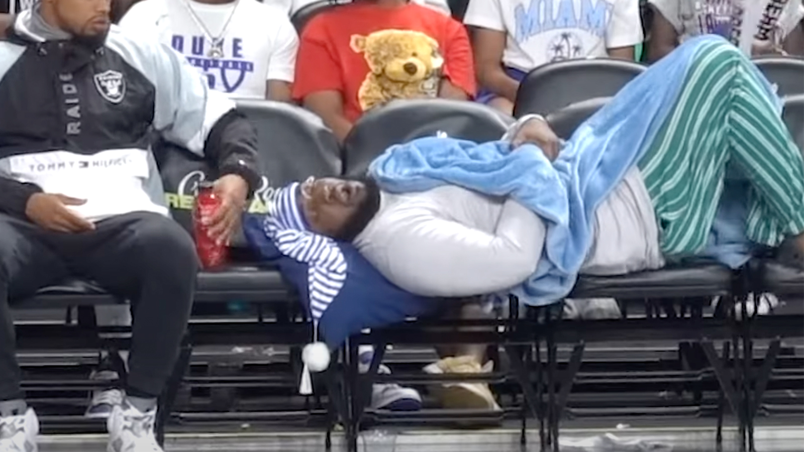 JiDion banned from all NBA related events for sleeping at WNBA game