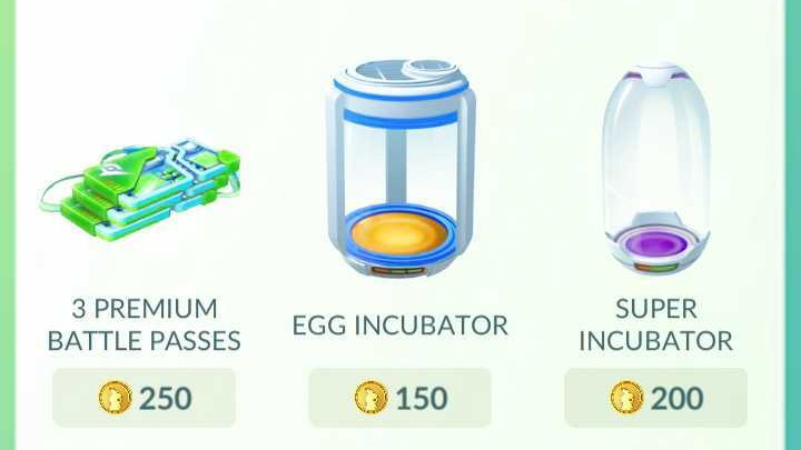 Super Incubator en Pokemon Go Shop