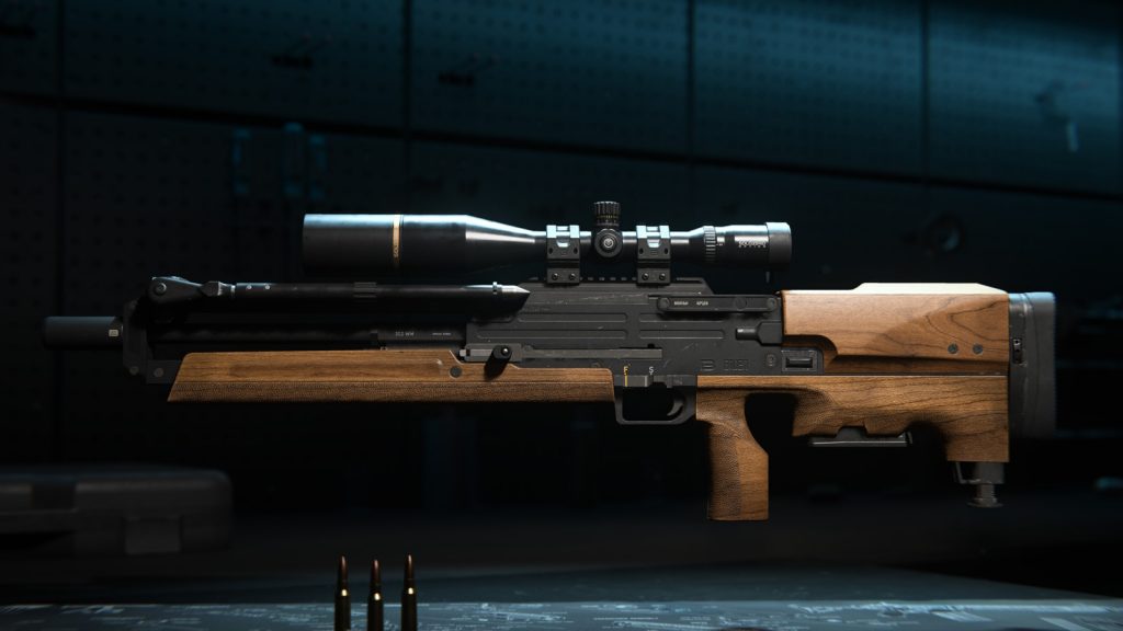 Carrack .300 Semi-Auto Sniper Rifle Bullpup на основе WA2000 от MW2 и Warzone 2