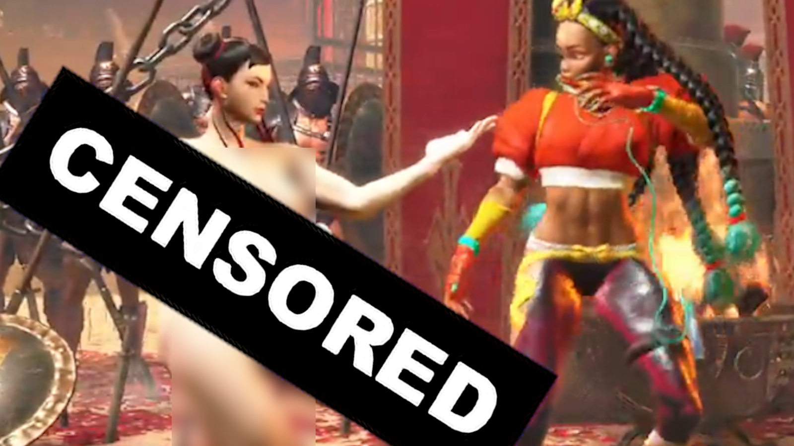 Street fighter 6 chun-li naked