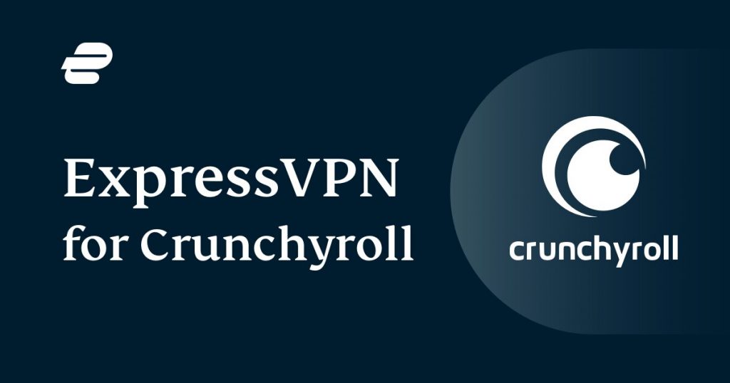 ExpressVPN和Crunchyroll徽標