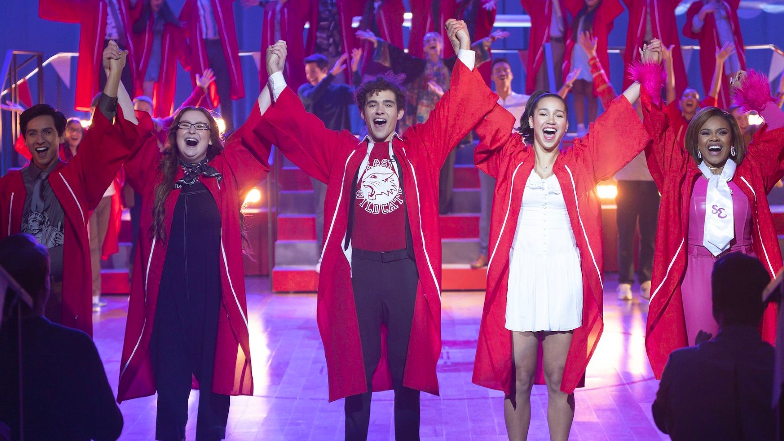 A Still of the Cast of High School Musical: The Musical: The Series säsong 4