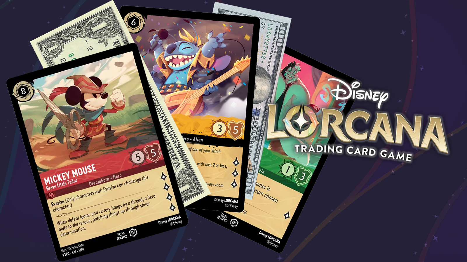 Full List of Disney Lorcana Cards Revealed with App Launch - Disneyland  News Today