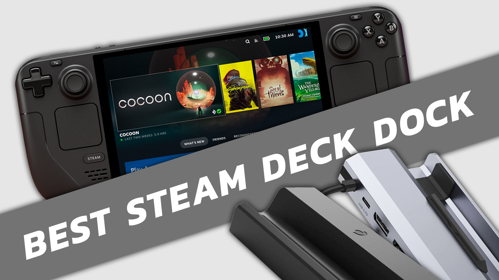 A much cheaper version of Valve's Steam Deck dock just hit the market