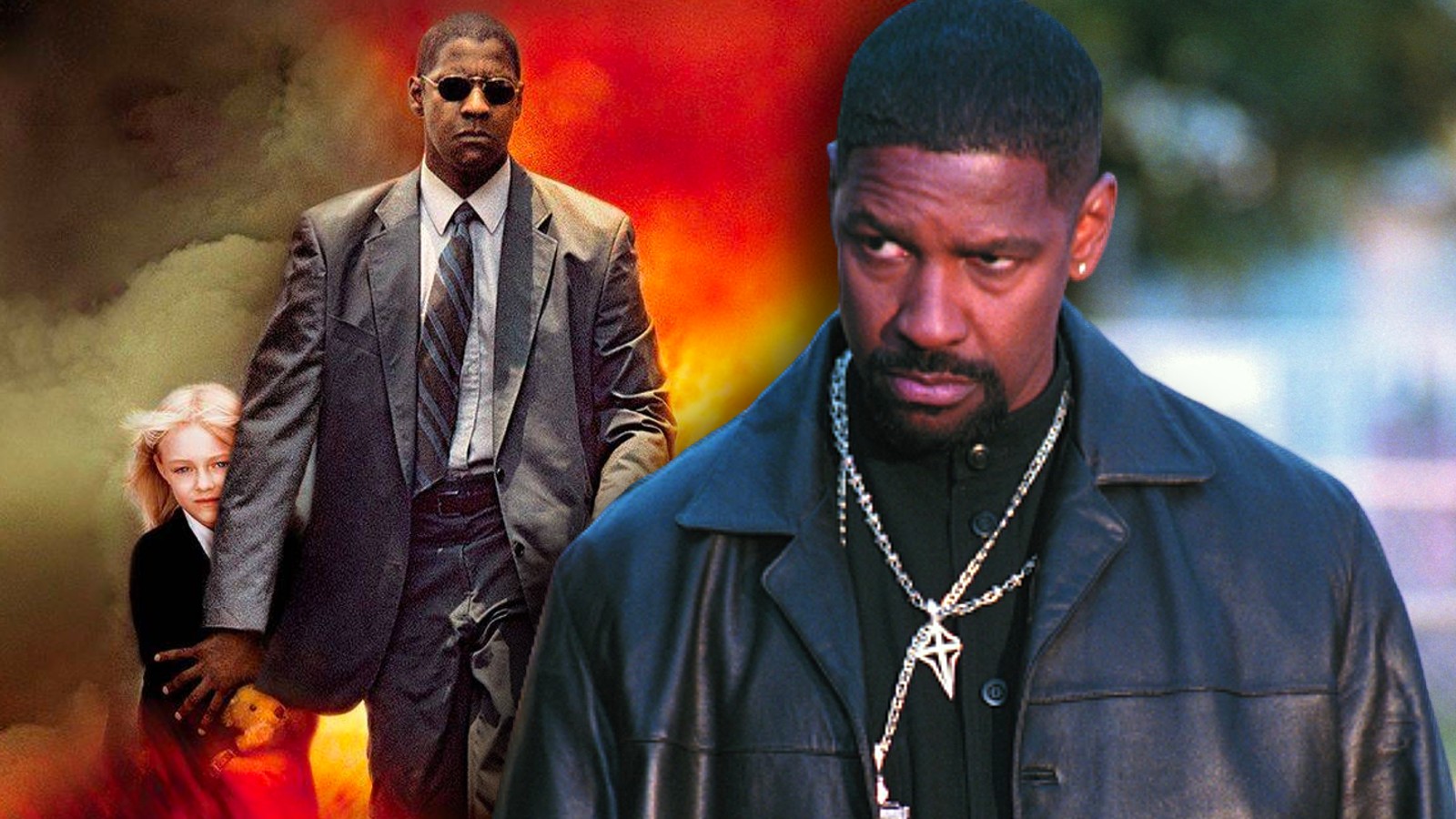 Denzel Washington in Man on Fire and Training Day
