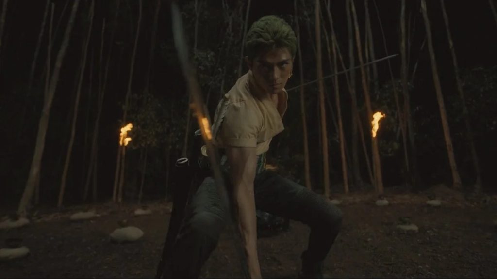One Piece live-action zoro vs mr 7