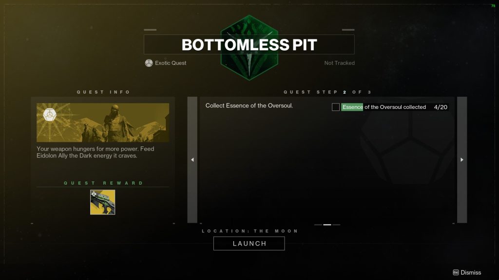 A screenshot from the game Destiny 2