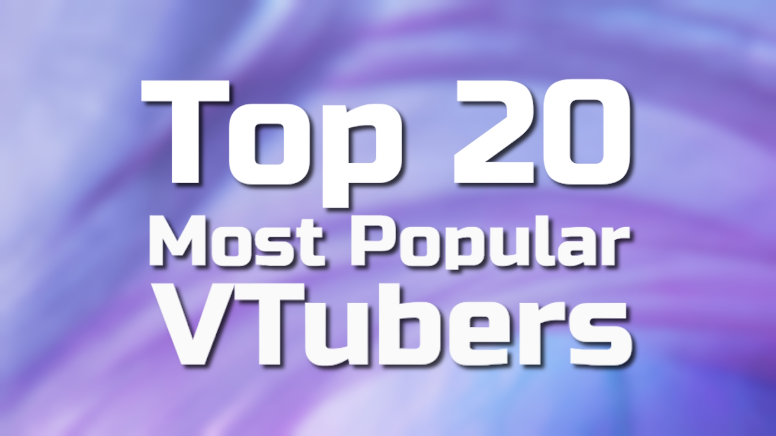 Top 20 most popular VTubers (March 2024) Gawr Gura, Filian, Ironmouse