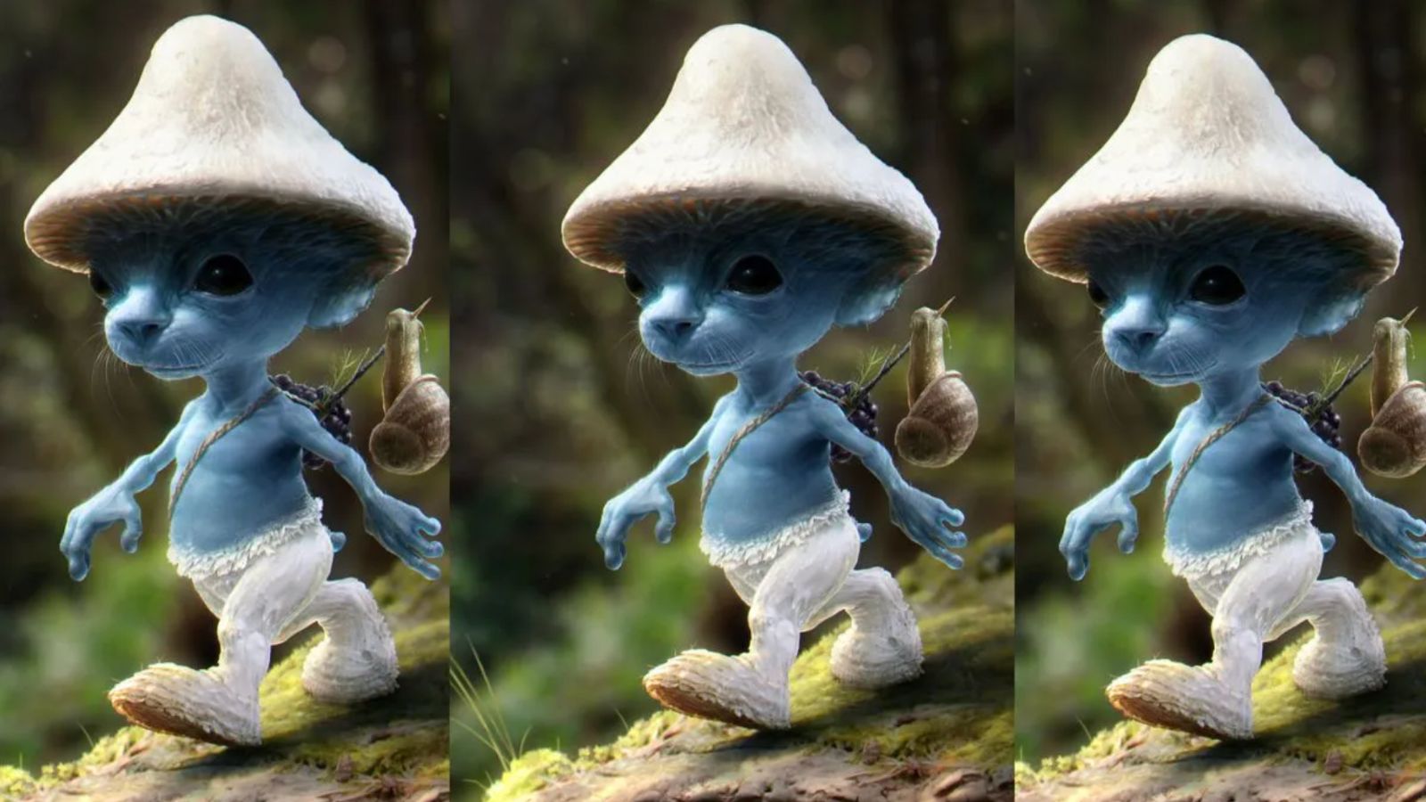 blue cat smurf slidehow｜TikTok Search