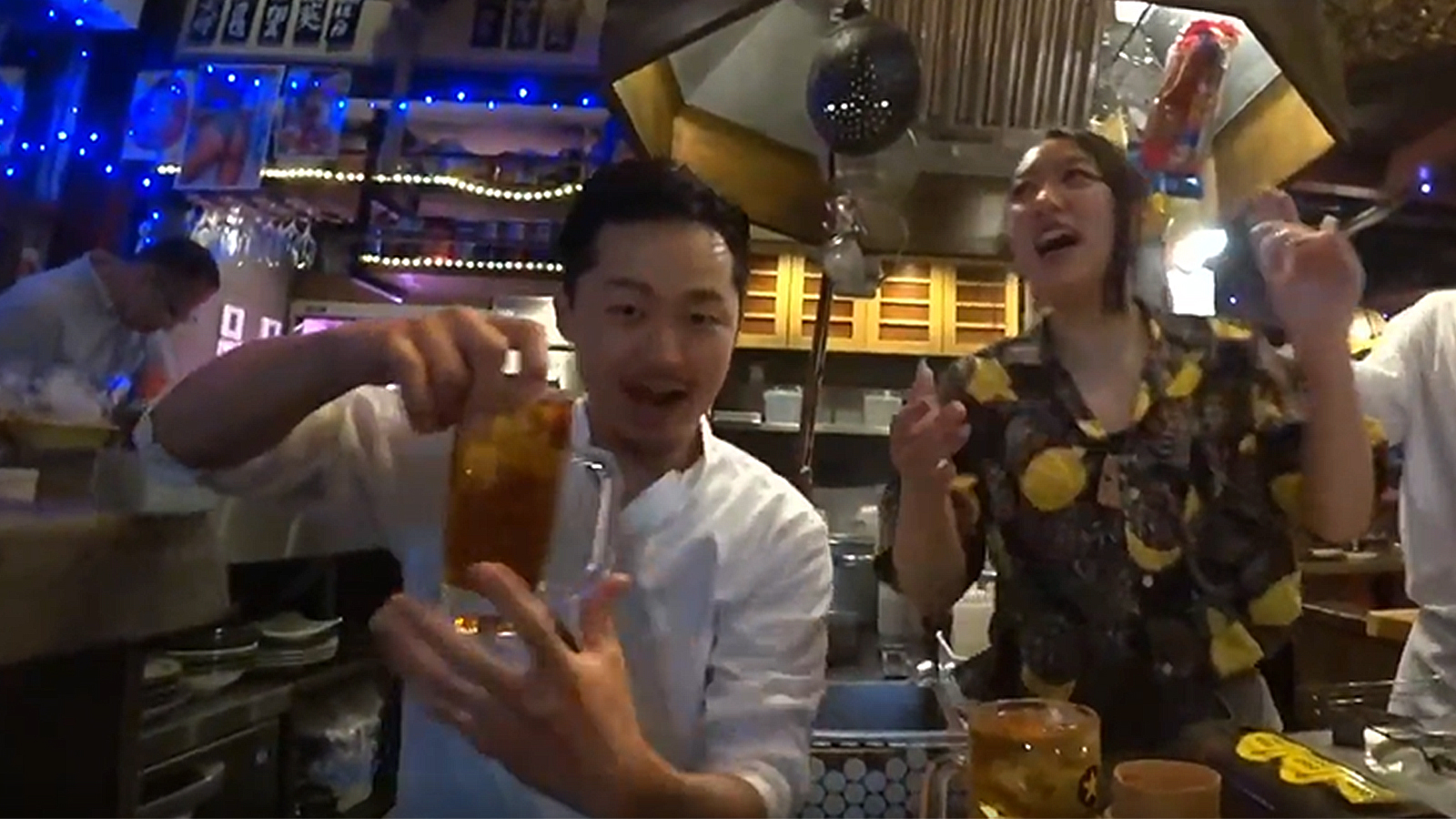 Internet stunned by Japanese man’s insane drinking trick - Dexerto