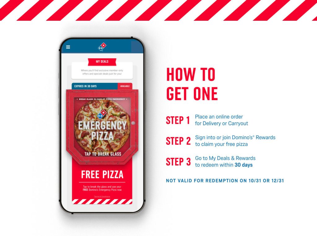 How to get free “emergency” pizza from Dominos - Dexerto