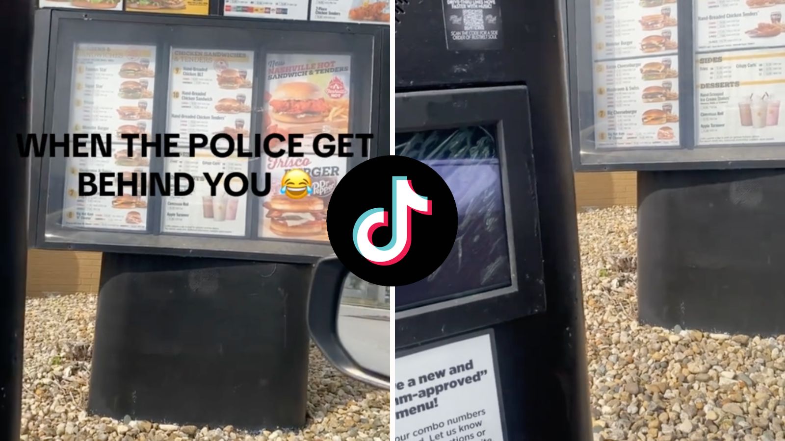Woman pulls into Hardee’s drive-thru to avoid cops in viral video - Dexerto