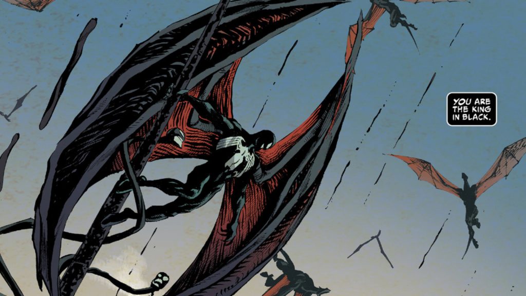 The Astonishing Secret Behind Venom's Winged Transformation in Marvel Comics
