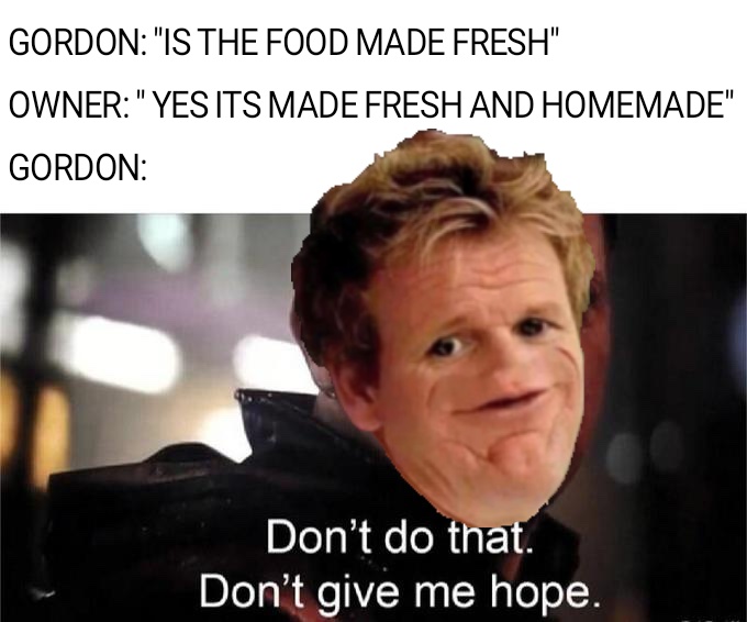 Gordon Ramsay's Kitchen Nightmares Reboot: The Birth of Hilarious Memes