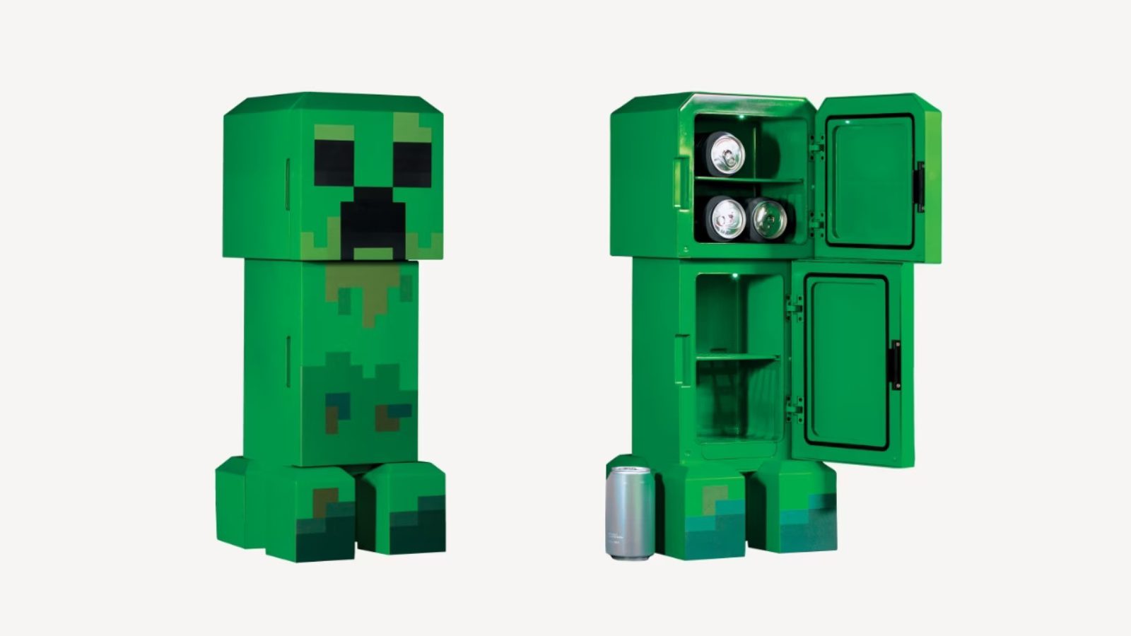 JB Hi-Fi Now Sells The Severed Head Of A Minecraft Creeper As A Mini Fridge
