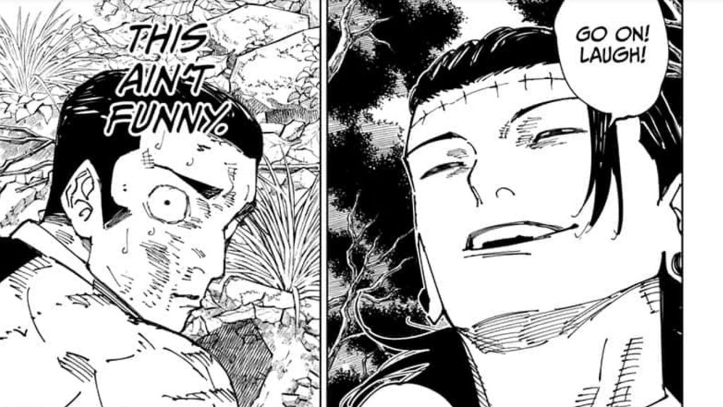 Jujutsu Kaisen Chapter 241: The Intense Battle Between Kenjaku and Takaba Rages On