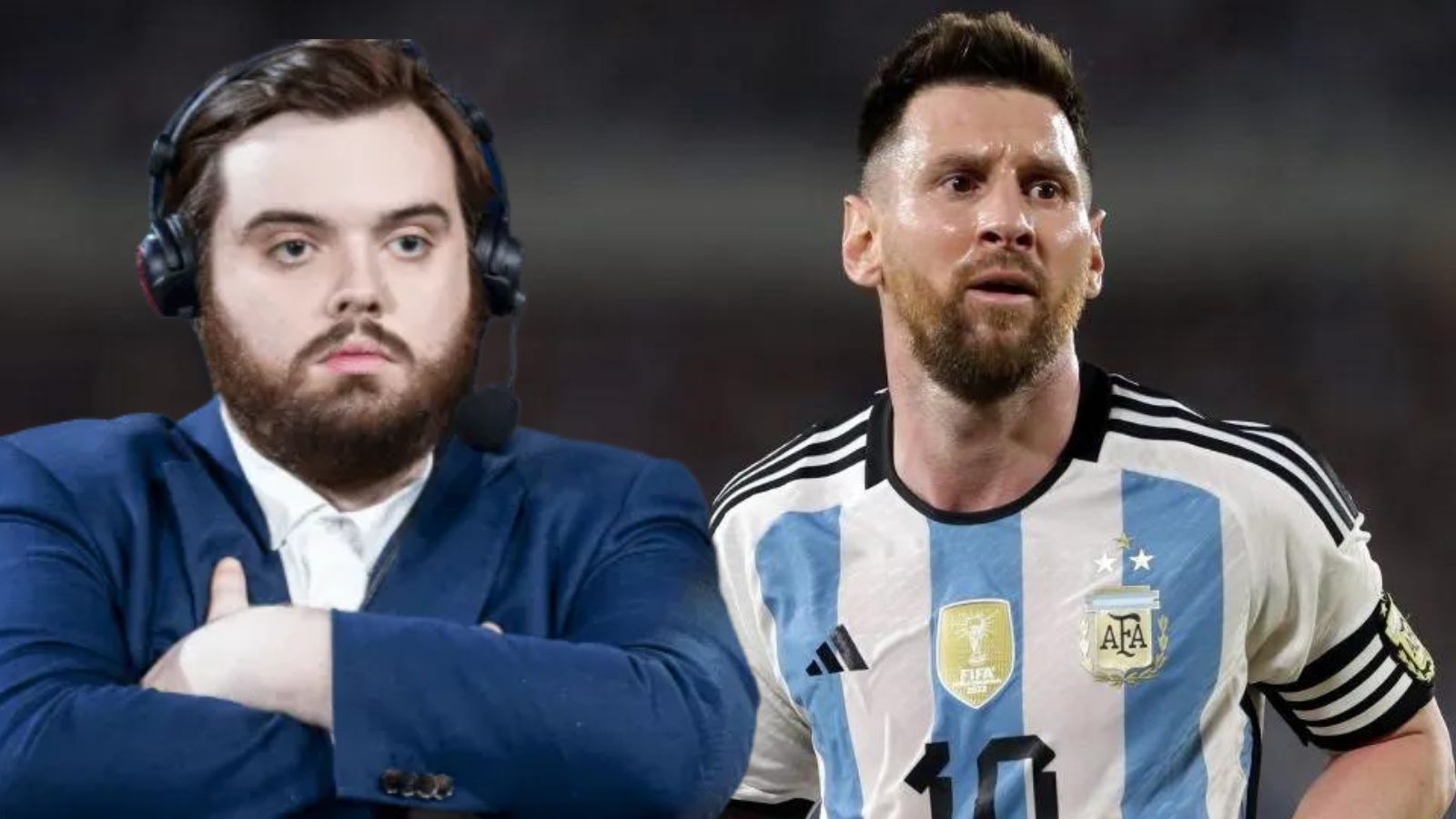 Lionel Messi critica al streamer español Ebay durante una aparición sorpresa en Twitch