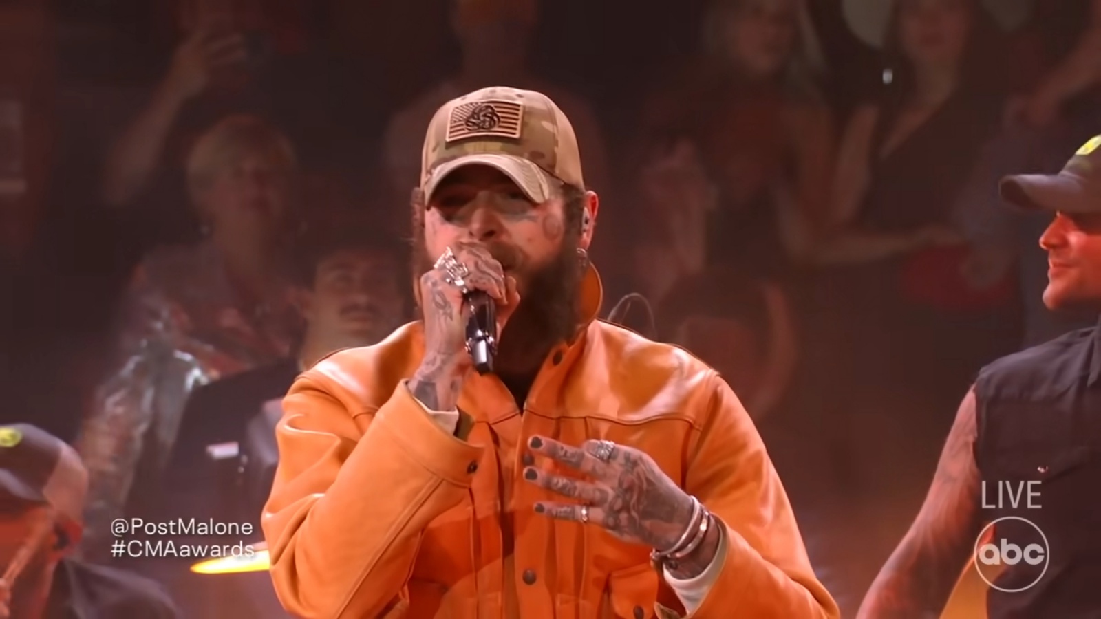 Post Malone fans call for country album after CMA Awards performance
