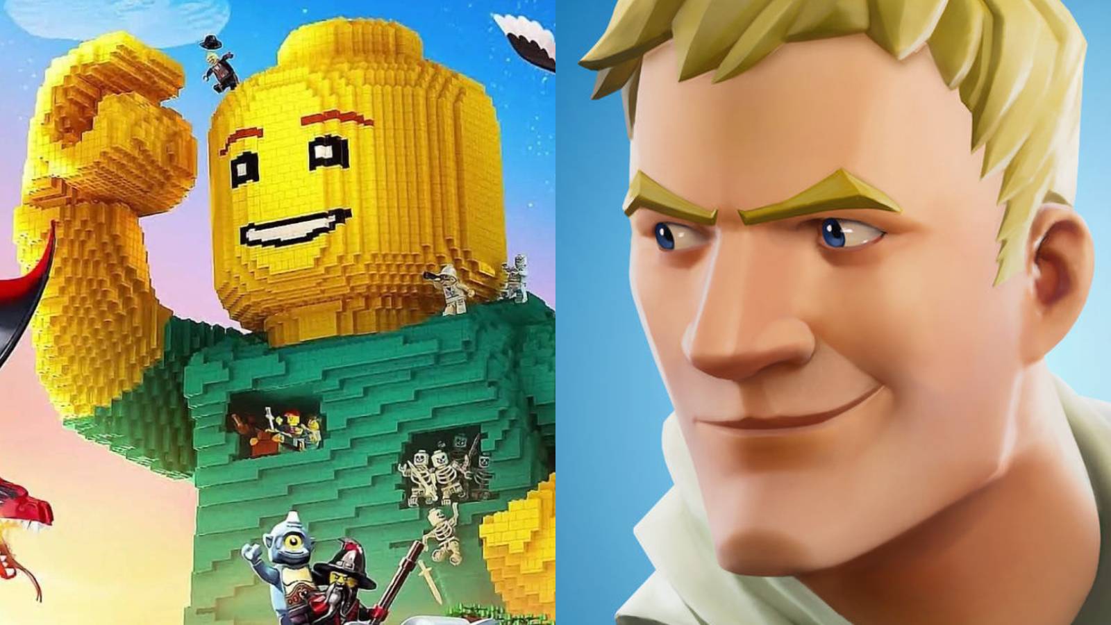 LEGO Fortnite teased in potential collaboration between LEGO