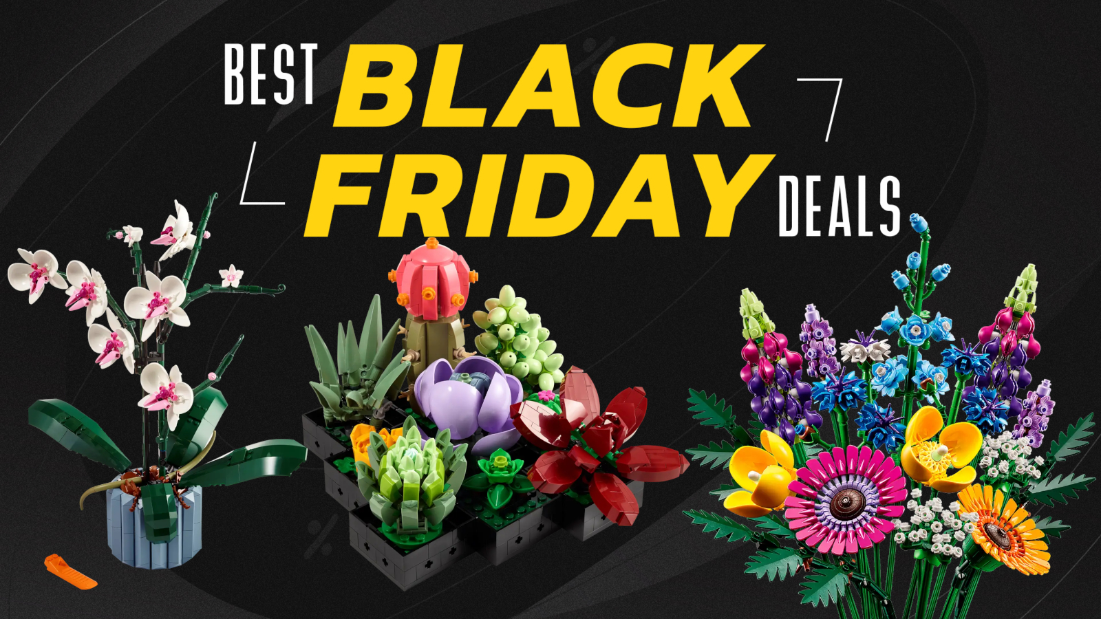 Lego Flower Sets are 20% off for Black Friday 2023 on  - TheStreet