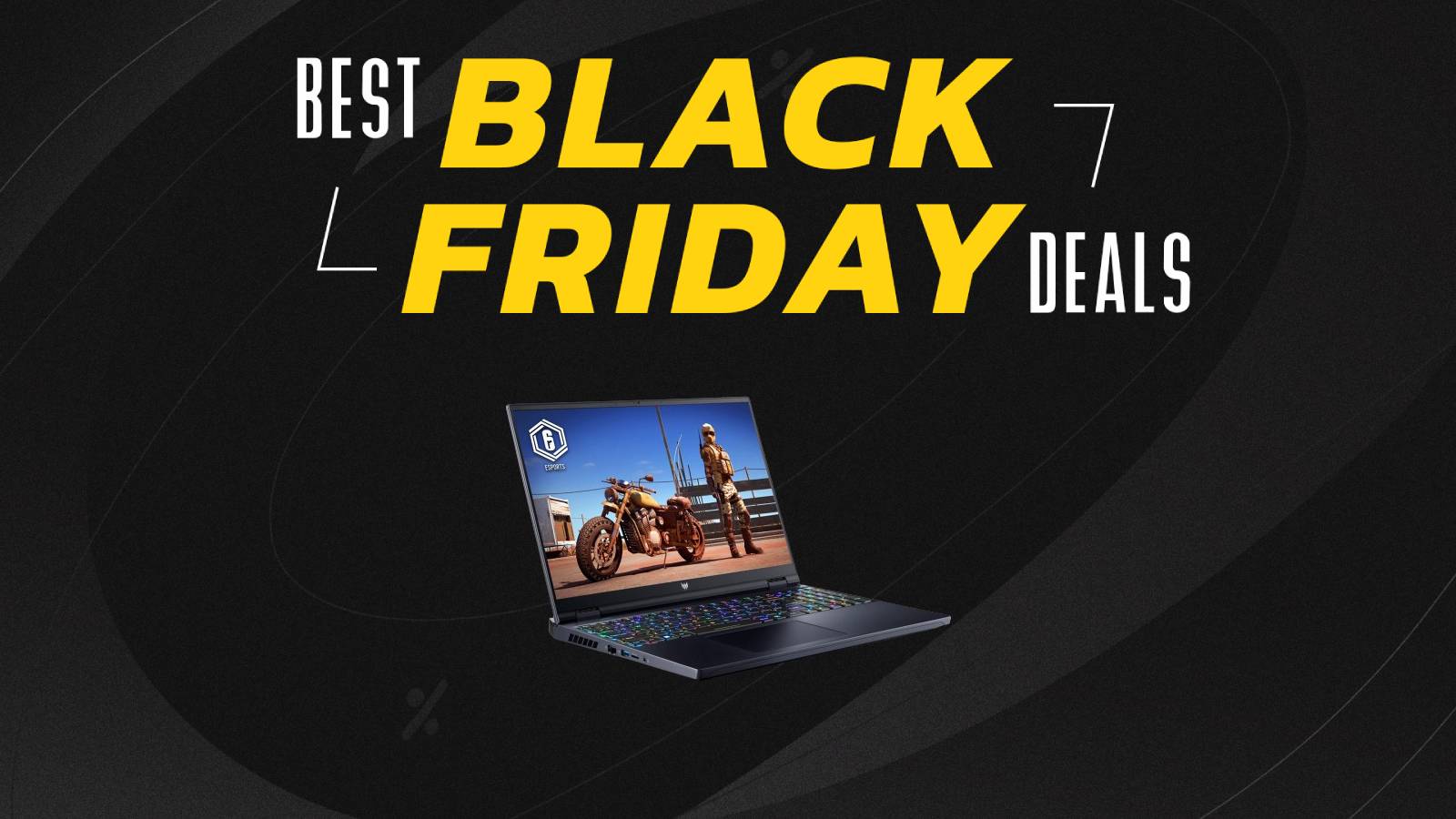 Acer RTX 4070 gaming laptop Black Friday deal slices $500 off price tag