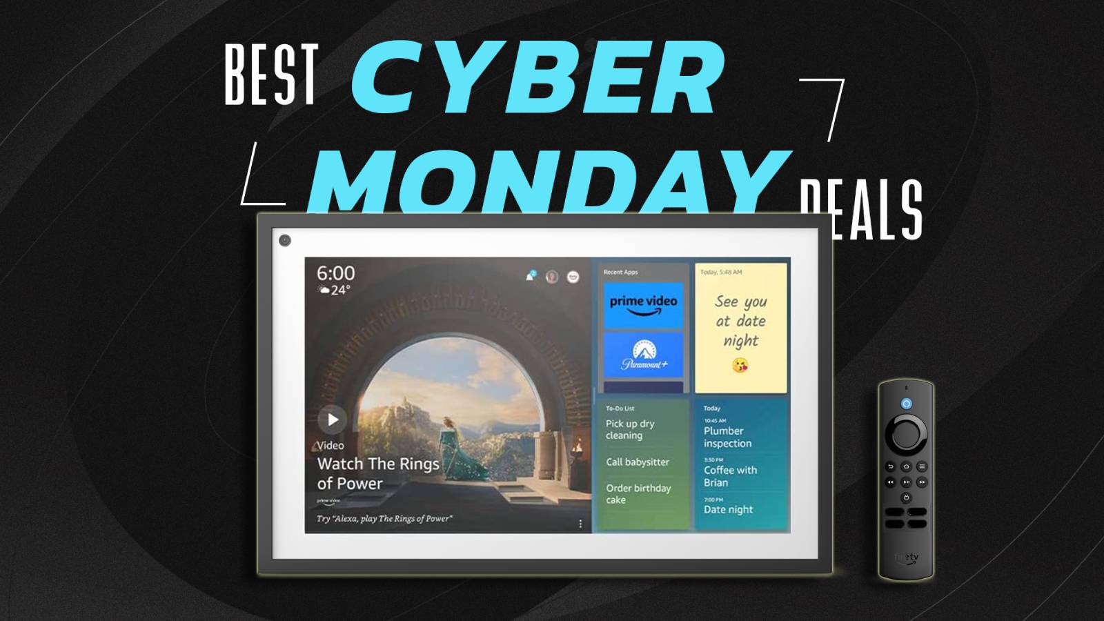 Aspettando il Cyber Monday:  Echo con accessori Alexa in super sconto