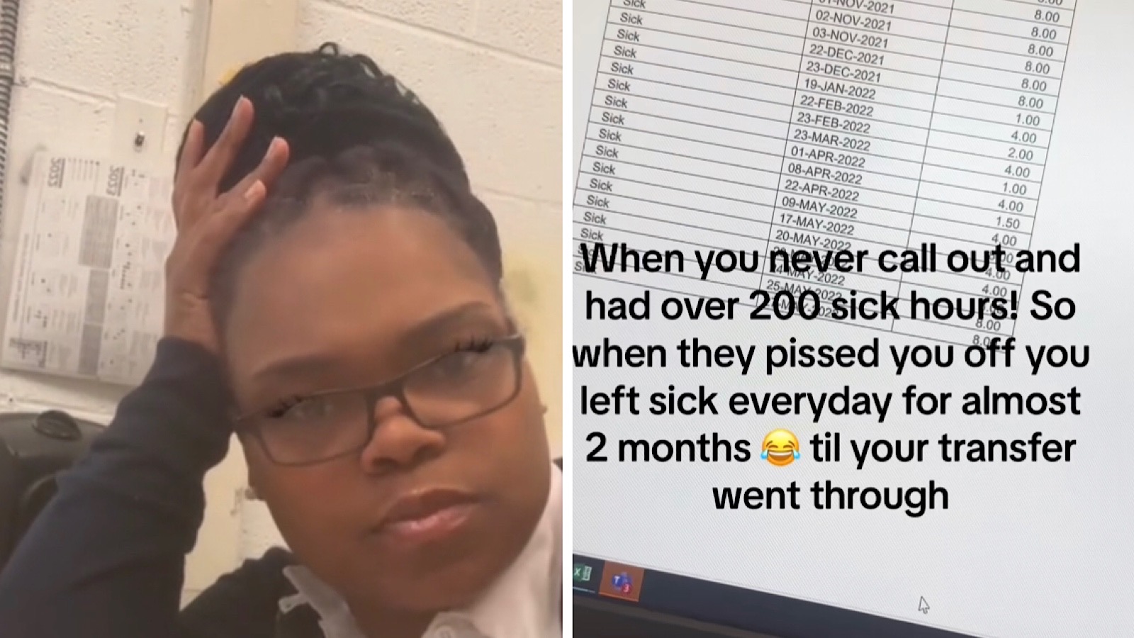 Overworked woman gets revenge on boss with 200 paid sick hours - Dexerto