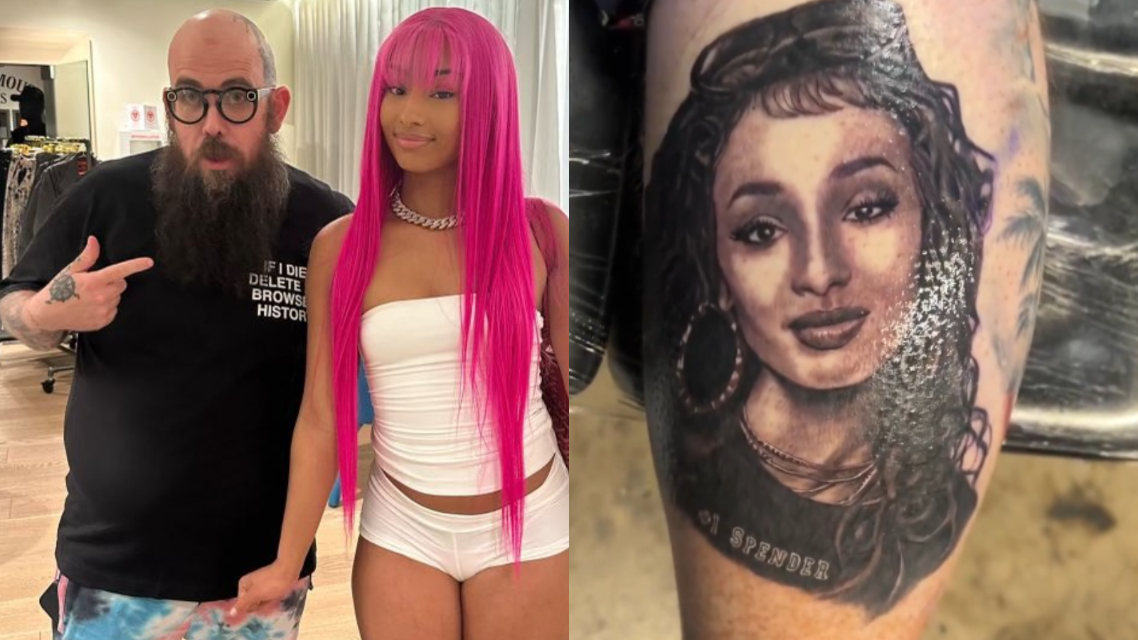 Rubi Rose leaks DMs from OnlyFans sub who sent 90K & got tattoo of her