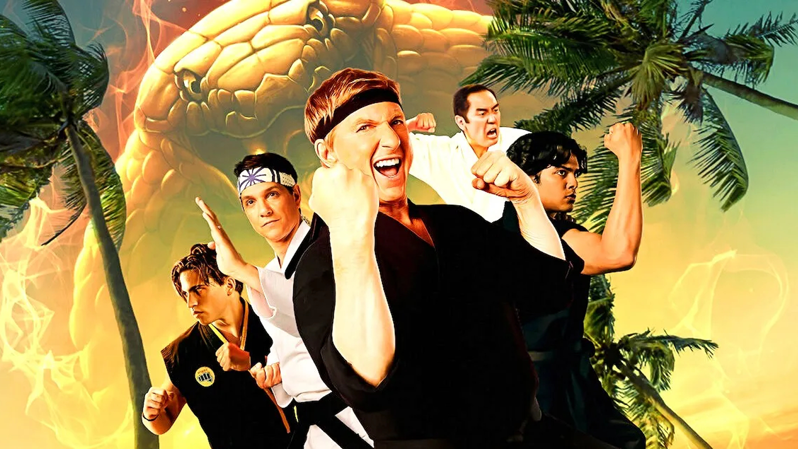 Pictures of the Cobra Kai Cast Hanging Out