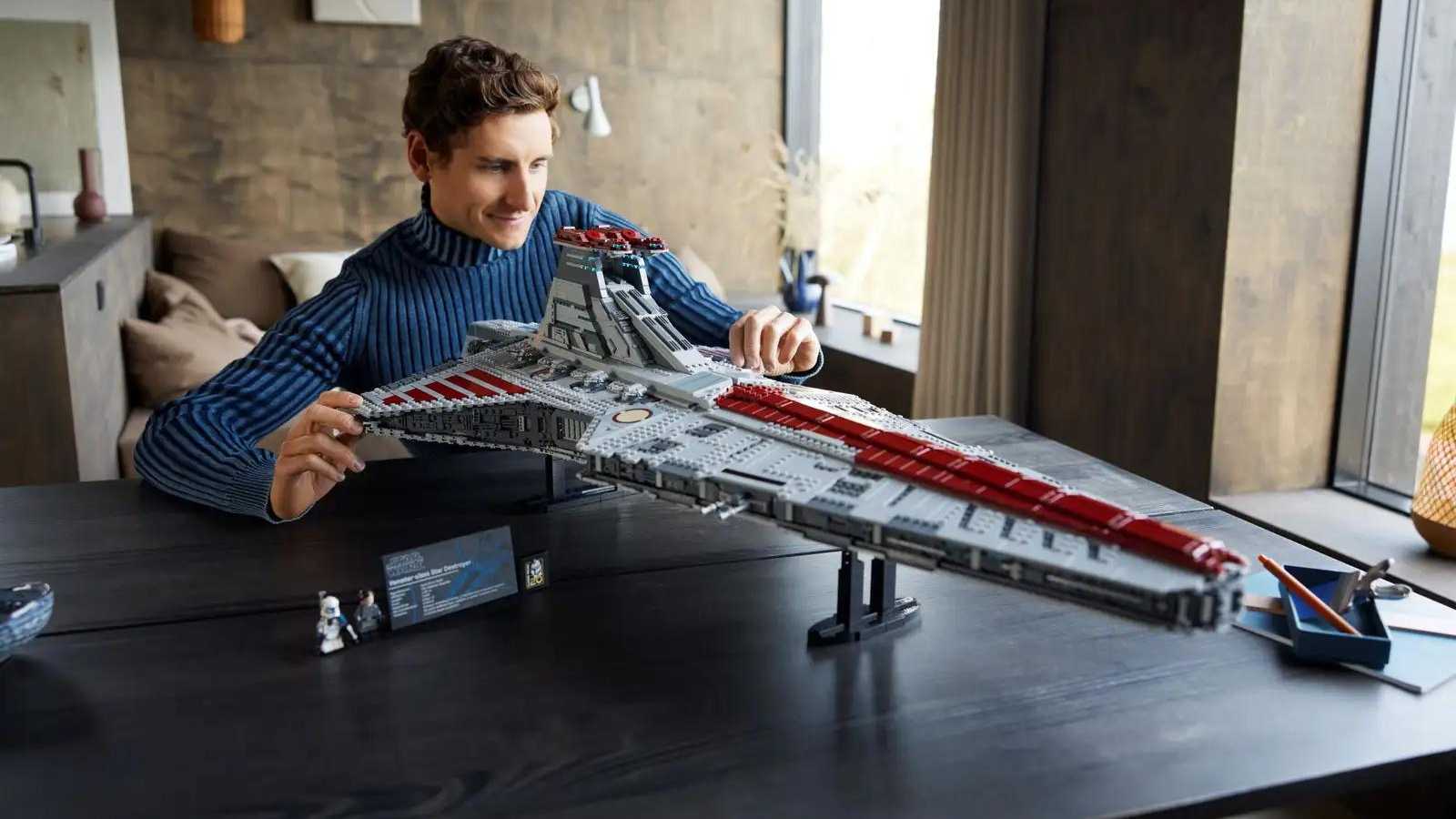 Imperial star destroyer adult lego online set