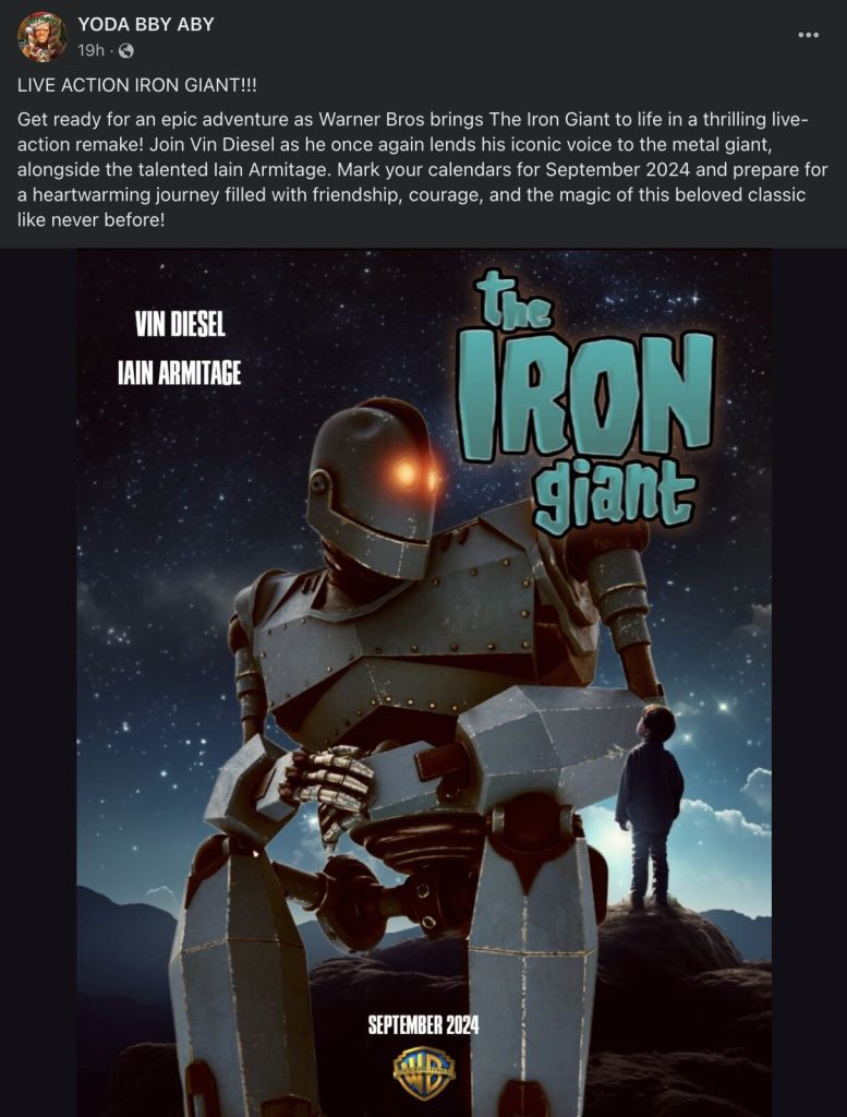 The Iron Giant: A Live-Action Remake on the Horizon?