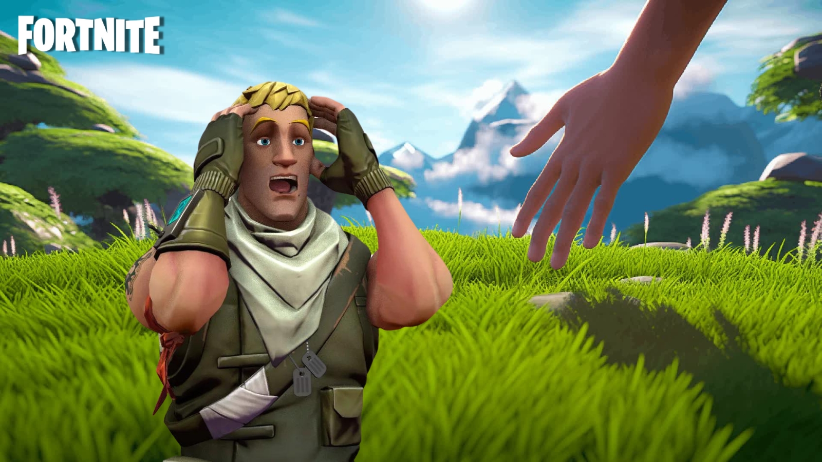 Fortnite player told to 'Touch grass' after playing too long, his counter  will leave you in splits