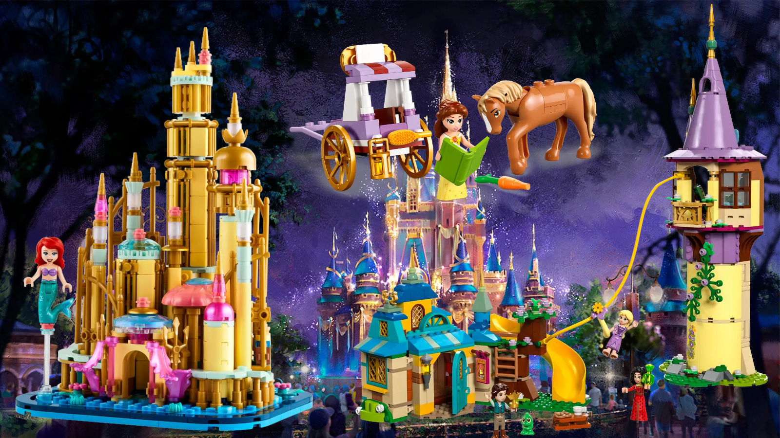LEGO reveals Disney Princess themed sets for 2024: Frozen & more - Dexerto