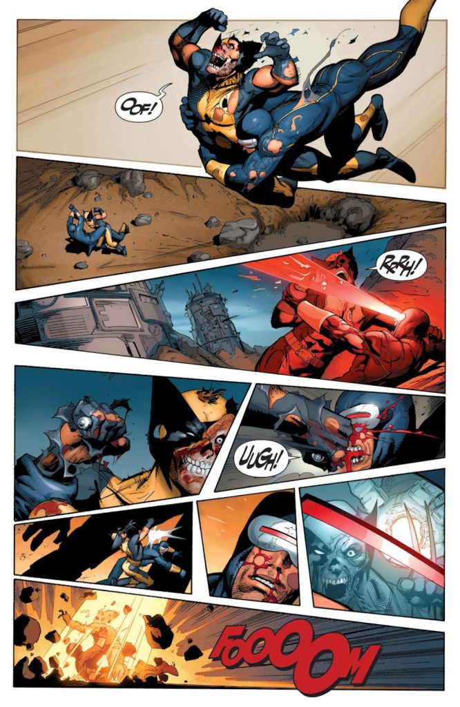 Wolverine versus Cyclops: A Battle of X-Men Leadership and Strength