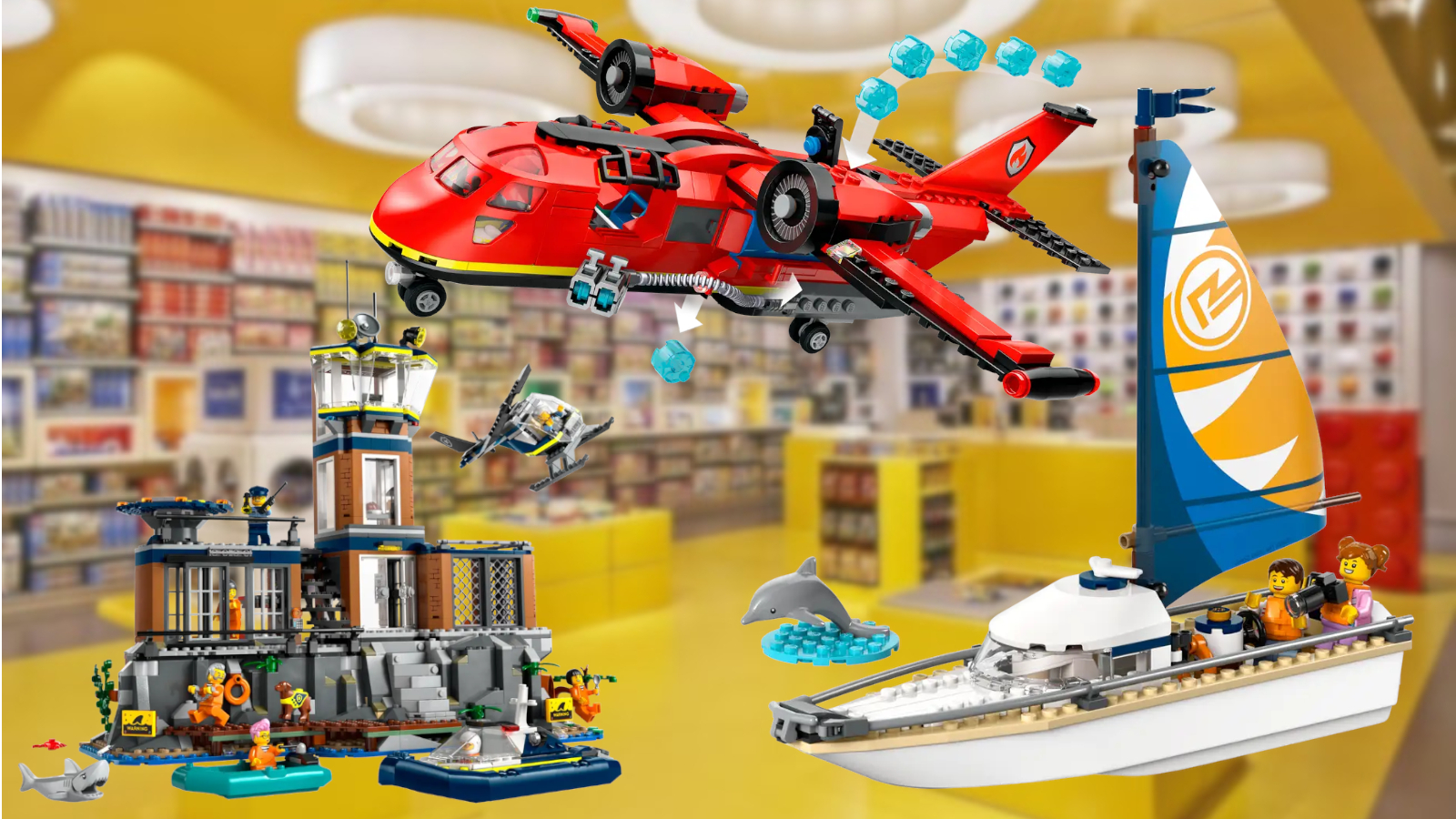 New LEGO City sets revealed for 2024 Police sets, Fire Rescue & more