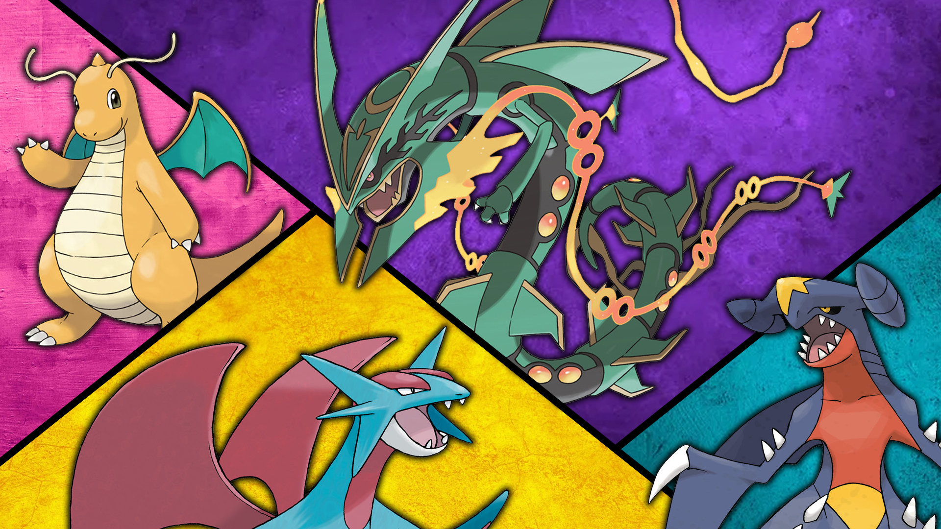 pokemon dragon type wallpaper