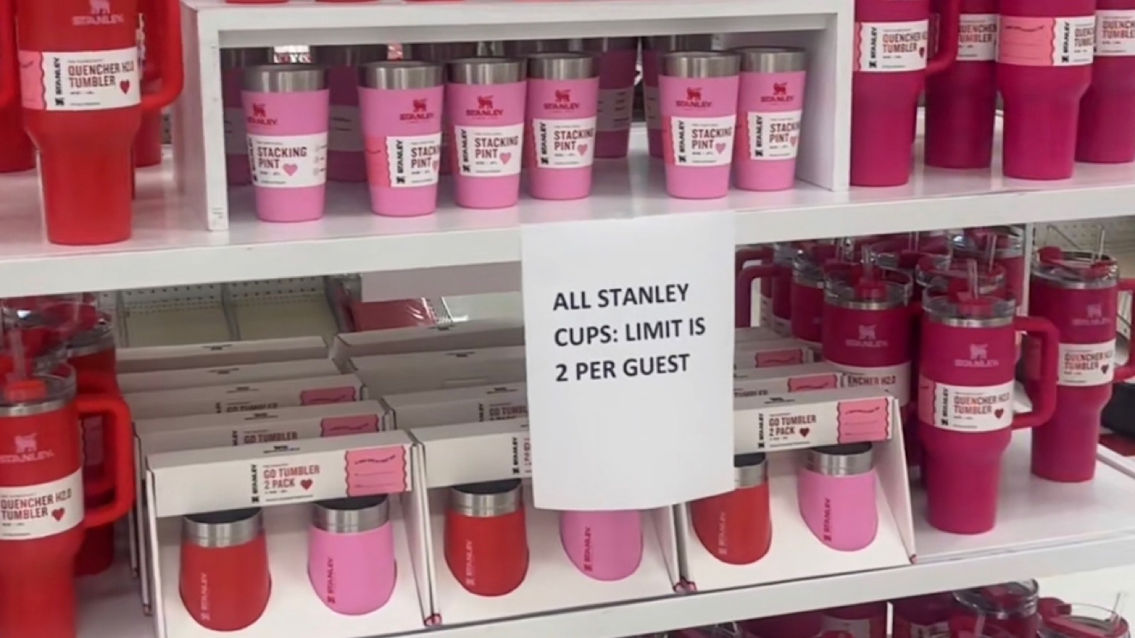 Aggressive Starbucks customer demands pink Stanley cup from workers